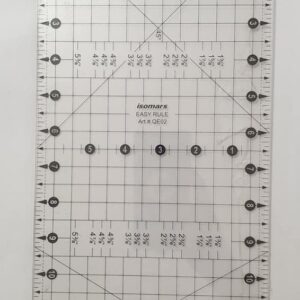 Isomars Garment Patchwork Quilting Ruler 18"