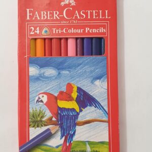 Faber Castell 24 Trio-Colour Pencils