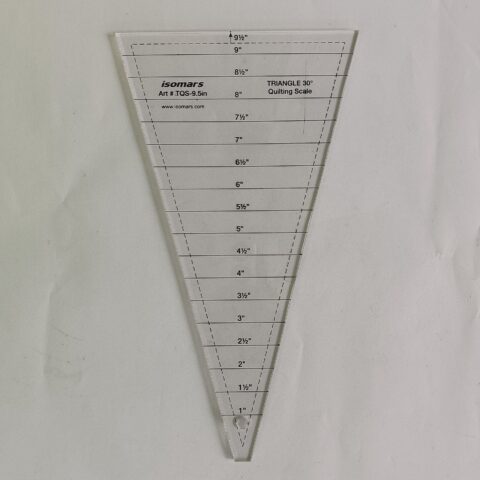 Isomars 30° Triangle Quilting Ruler