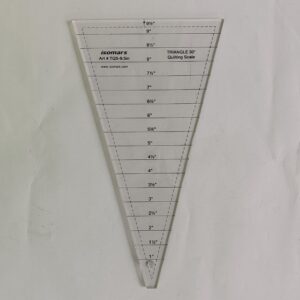 Isomars 30° Triangle Quilting Ruler