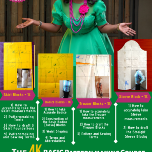 4K Basic Patternmaking Crash Course