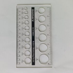 Isomars Professional Button Measuring Scale