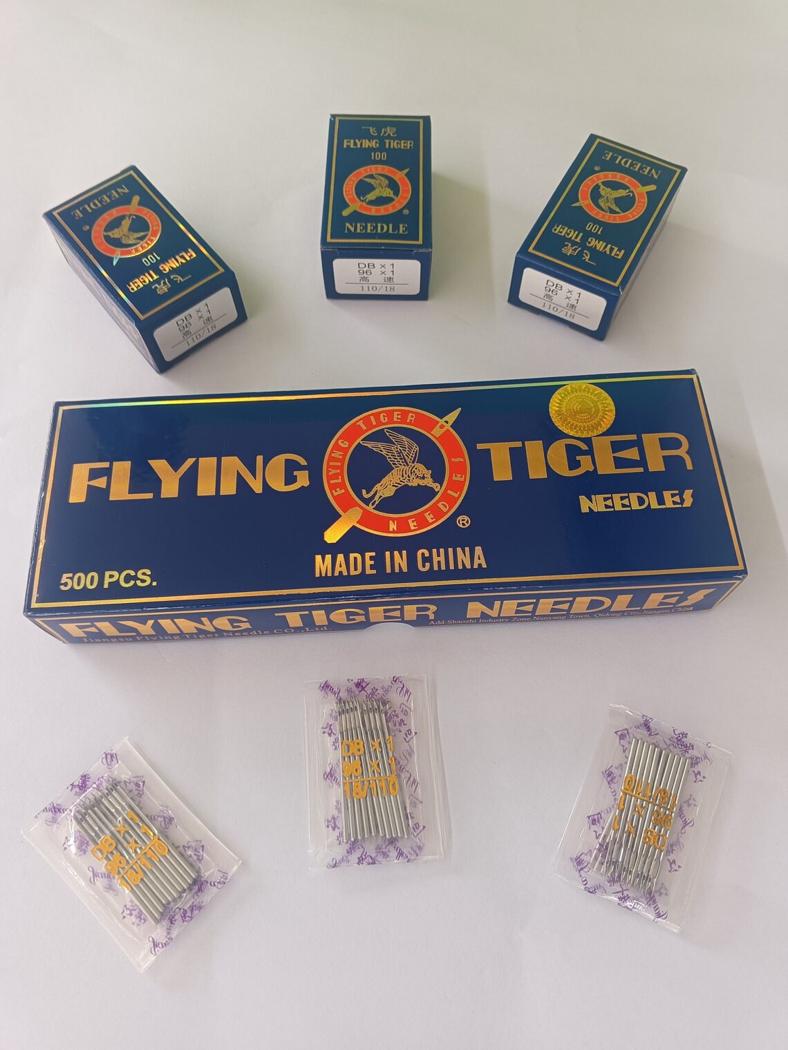 Flying Tiger Industrial Sewing Machine Needle (Sachet of 10)